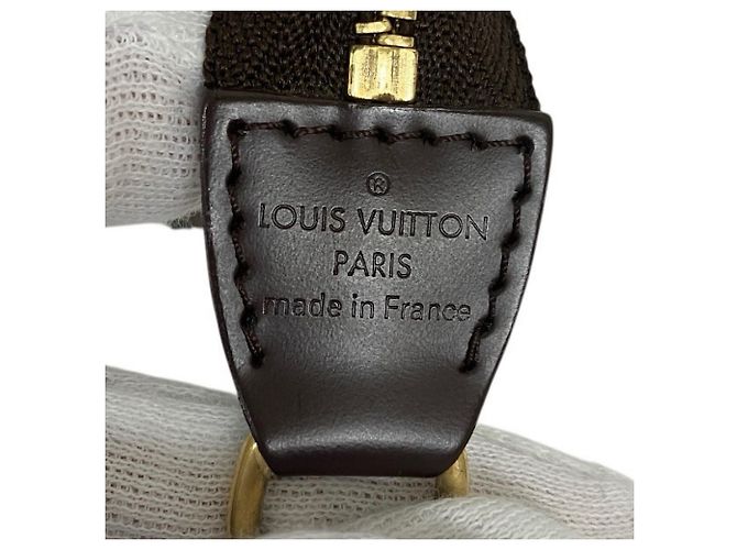 Sac à bandoulière Louis Vuitton Mini Pochette Accessoires Marron - vue 4
