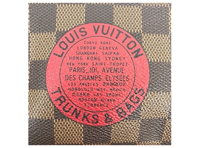 Sac à bandoulière Louis Vuitton Mini Pochette Accessoires Marron - vue 9