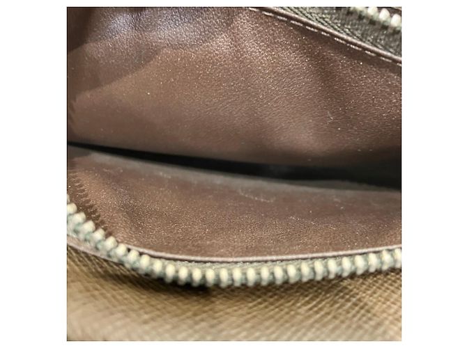 Cartera Plegable Louis Vuitton Portefeuille Brazza Glacier Castaño - vista 5