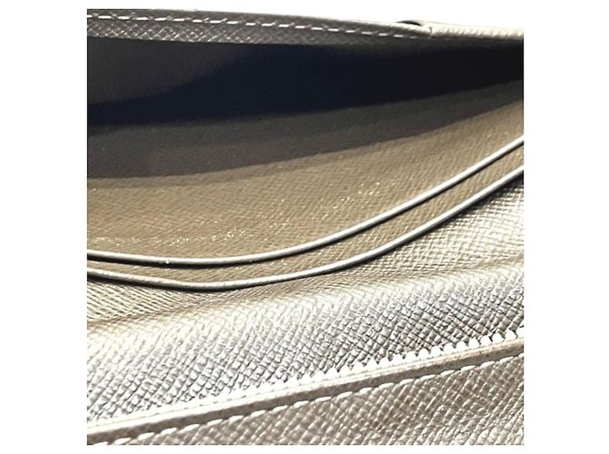 Cartera Plegable Louis Vuitton Portefeuille Brazza Glacier Castaño - vista 9