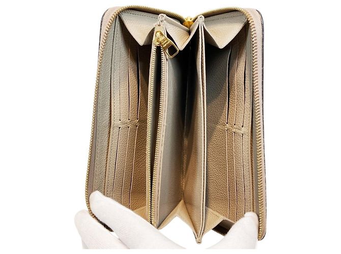 Louis Vuitton Zippy Wallet aus Monogram Empreinte Leder - Ansicht 3