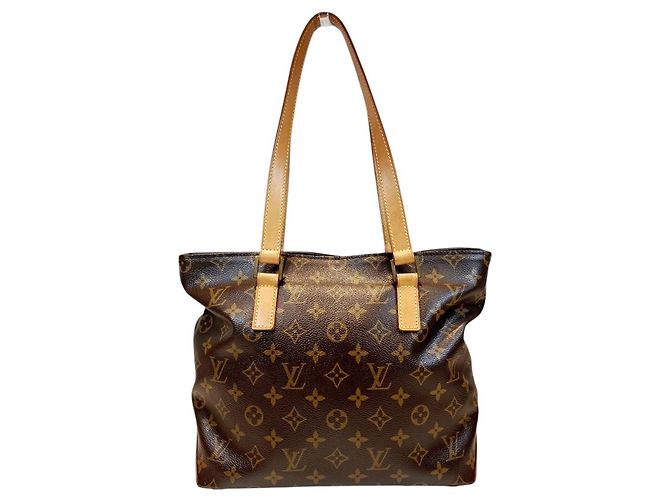 Borsa a Spalla Louis Vuitton Cabas Piano Marrone - vista 2