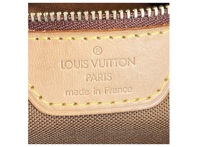 Borsa a Spalla Louis Vuitton Cabas Piano Marrone - vista 4