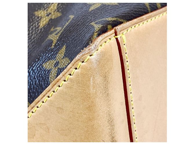 Borsa a Spalla Louis Vuitton Cabas Piano Marrone - vista 6