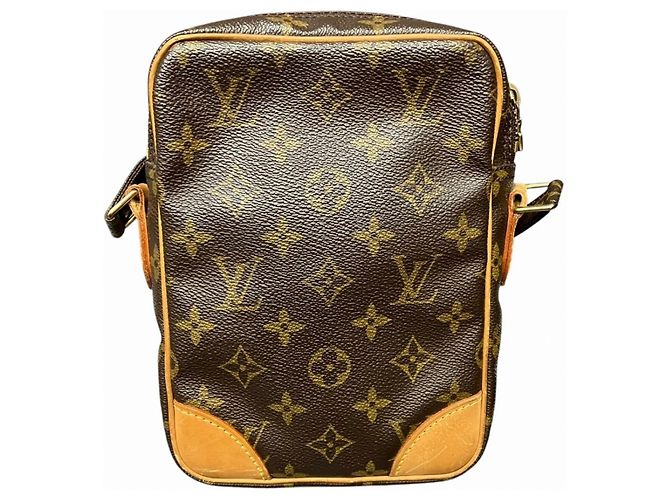 Borsa a Spalla Louis Vuitton Danube Marrone - vista 2