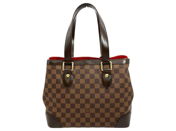 Borsa Louis Vuitton Hampstead PM Marrone - vista 2