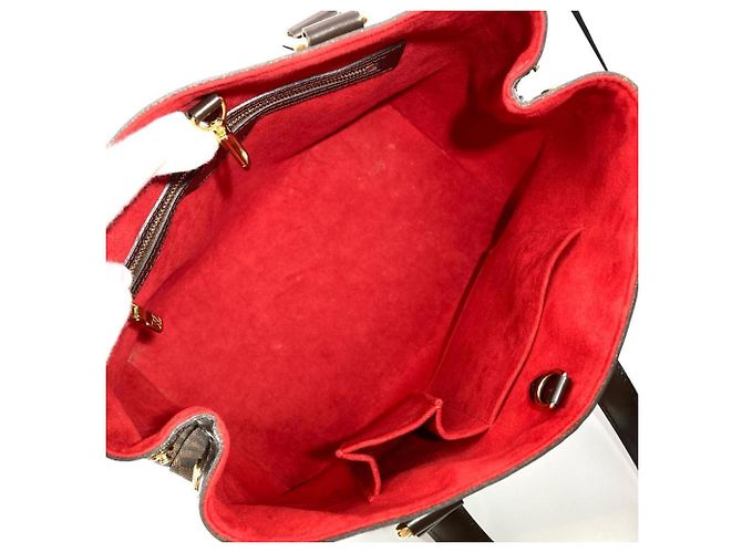Borsa Louis Vuitton Hampstead PM Marrone - vista 5