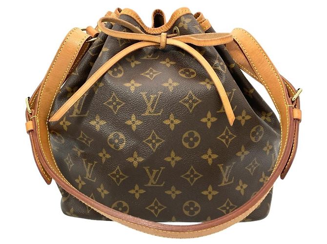 Noe Borsa a Spalla Louis Vuitton Petit Noé Marrone - vista 2