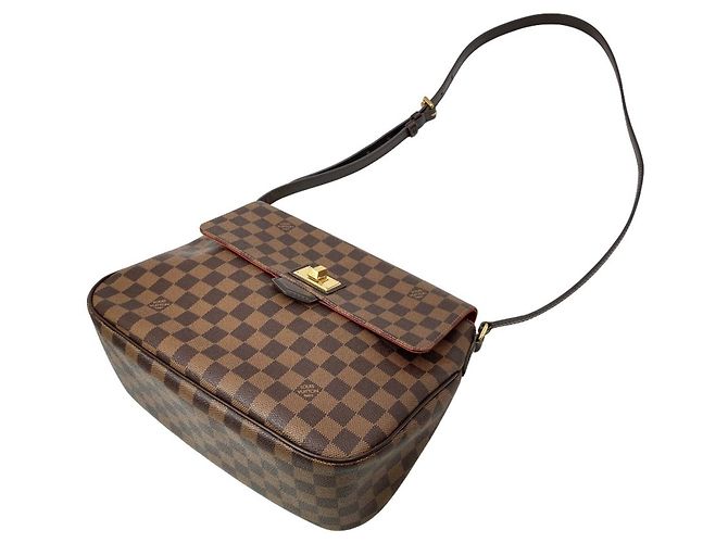Borsa a Spalla Louis Vuitton Busas Roseberry Marrone - vista 3