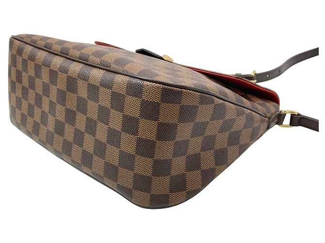 Borsa a Spalla Louis Vuitton Busas Roseberry Marrone - vista 4