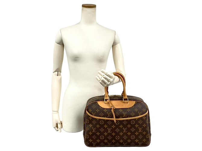 Bolso Louis Vuitton Deauville Castaño - vista 11