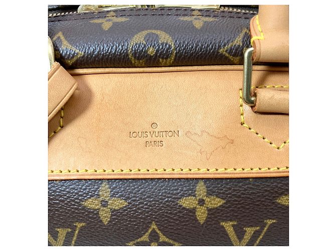 Bolso Louis Vuitton Deauville Castaño - vista 13