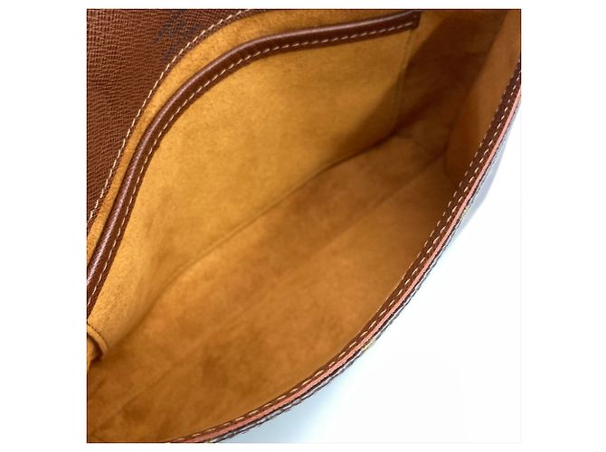 Borsa a Spalla Louis Vuitton Monogram Musette Tango Marrone - vista 10