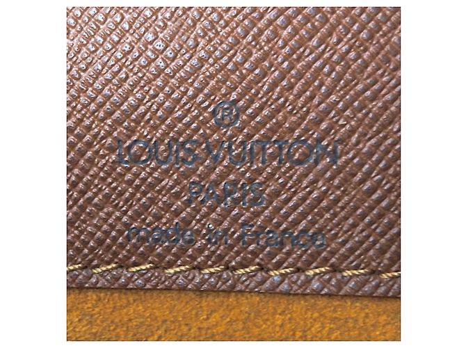 Borsa a Spalla Louis Vuitton Monogram Musette Tango Marrone - vista 9