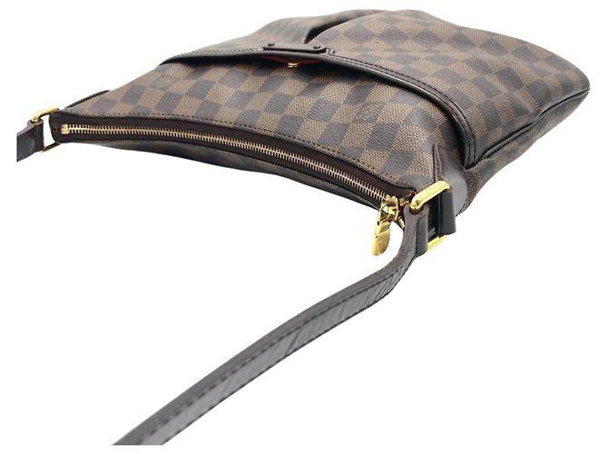 Borsa a Spalla Louis Vuitton Bloomsbury PM Marrone - vista 3