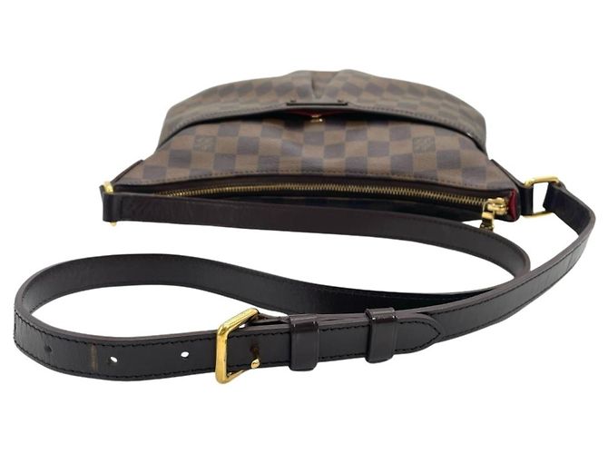 Borsa a Spalla Louis Vuitton Bloomsbury PM Marrone - vista 7