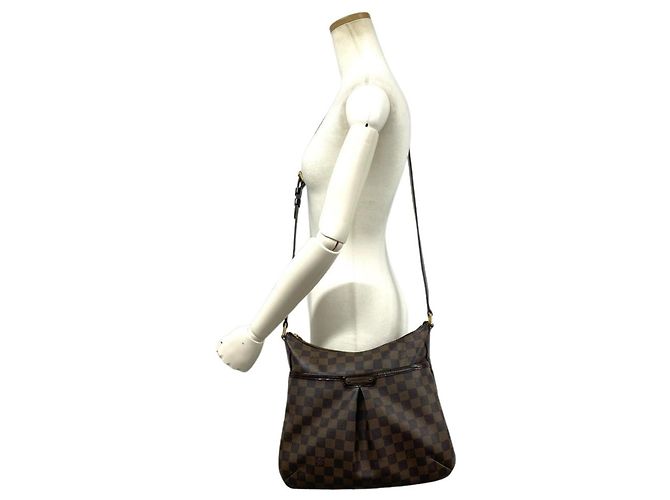 Borsa a Spalla Louis Vuitton Bloomsbury PM Marrone - vista 8