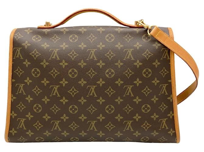 Borsa Louis Vuitton Monogram Beverly Marrone - vista 2