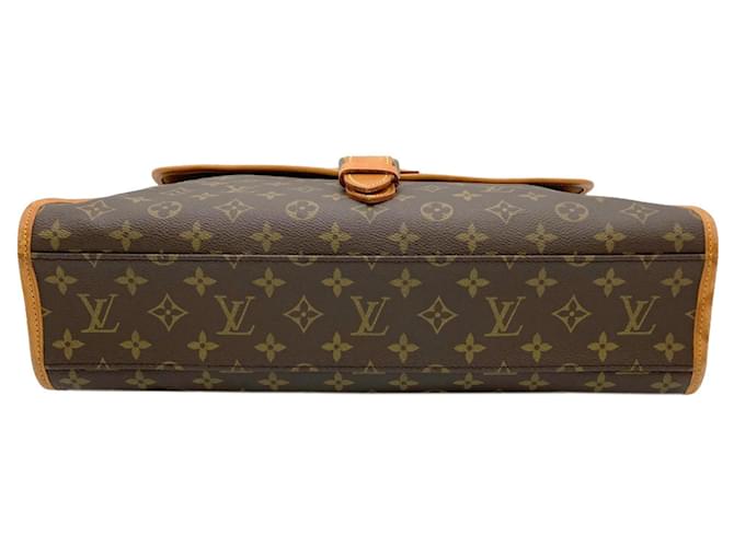 Borsa Louis Vuitton Monogram Beverly Marrone - vista 4