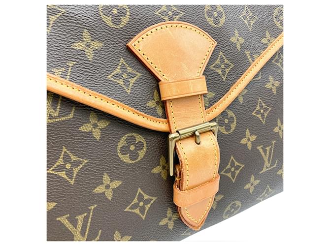 Borsa Louis Vuitton Monogram Beverly Marrone - vista 7