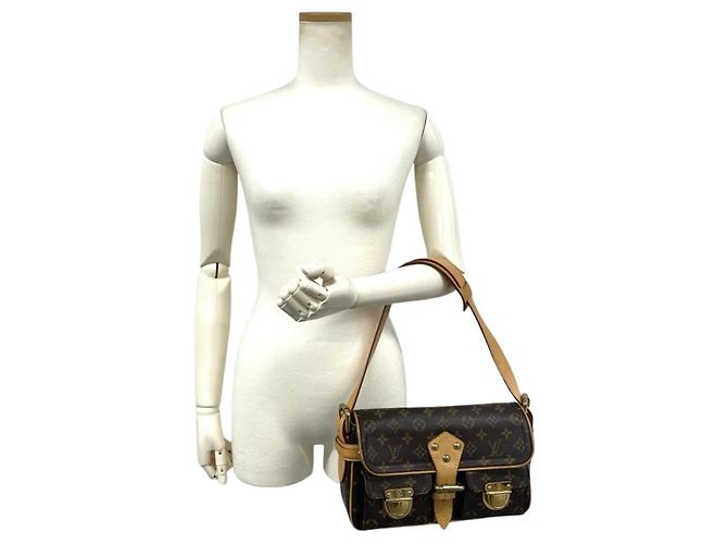 Borsa a Spalla Louis Vuitton Hudson PM Marrone - vista 10