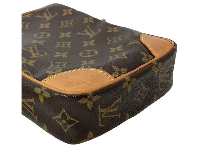 Borsa a tracolla Louis Vuitton Monogram Danube Marrone - vista 4