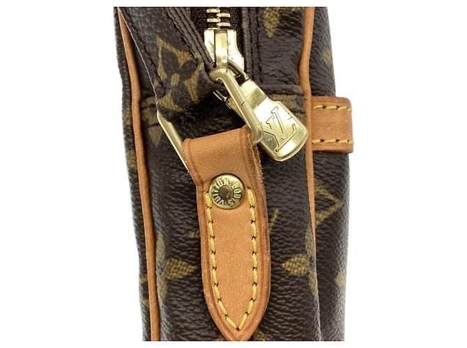 Borsa a tracolla Louis Vuitton Monogram Danube Marrone - vista 5