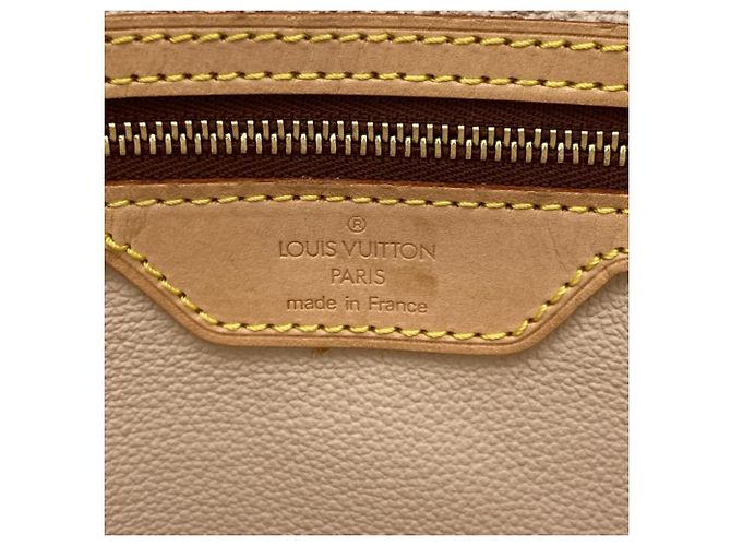 Borsa Tote Louis Vuitton Bucket GM Marrone - vista 10