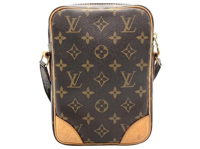 Borsa a Spalla Louis Vuitton Danube Marrone - vista 3