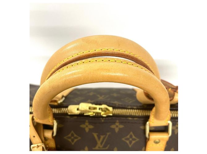 Borsa Boston Louis Vuitton Keepall 60 Marrone - vista 4