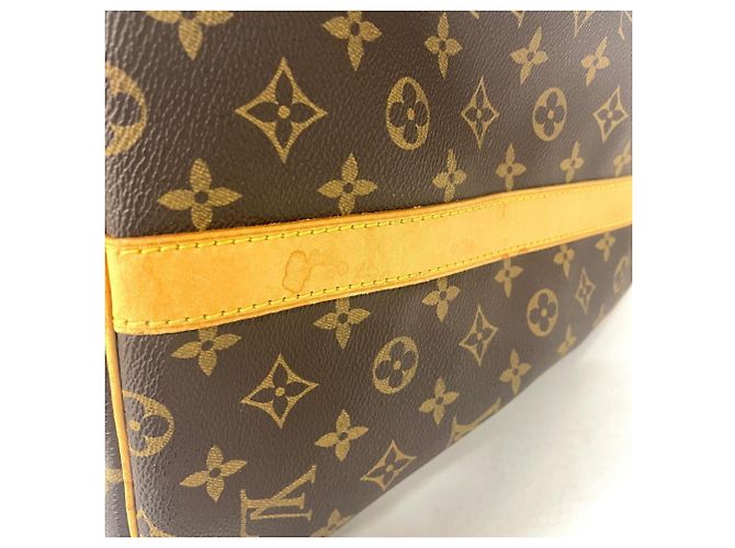 Borsa Boston Louis Vuitton Keepall 60 Marrone - vista 6