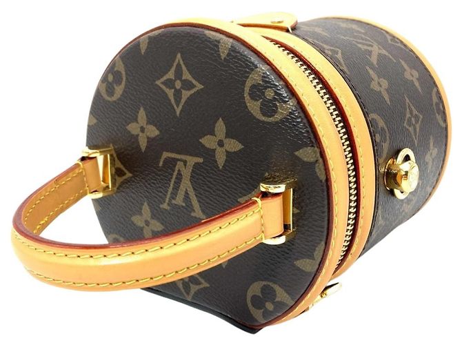 Borsa a Spalla Louis Vuitton Nano Cannes Marrone - vista 3