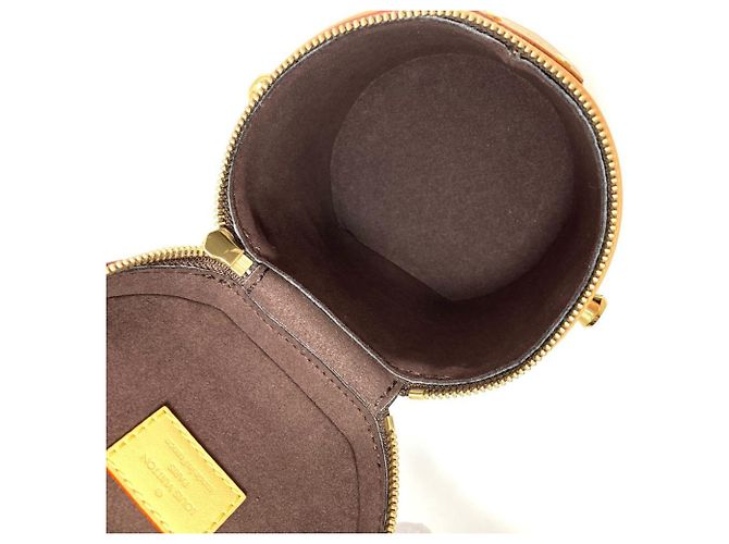 Borsa a Spalla Louis Vuitton Nano Cannes Marrone - vista 7