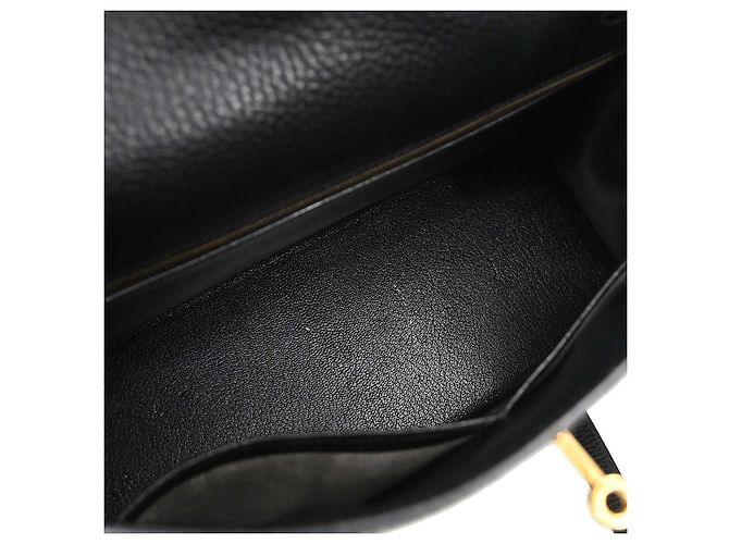 Hermès Hermes Kelly Black Ardennes with Gold Hardware 32 Nero - vista 3