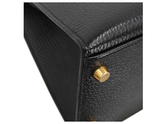 Hermès Hermes Kelly Black Ardennes with Gold Hardware 32 Nero - vista 7