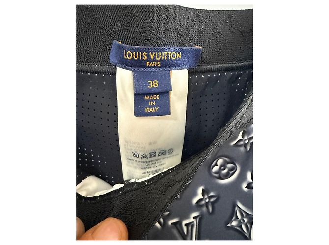 Pantalones Monogram Louis Vuitton Blanco Gris - vista 11