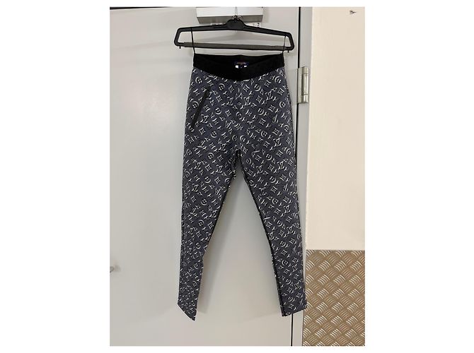 Pantalones Monogram Louis Vuitton Blanco Gris - vista 14