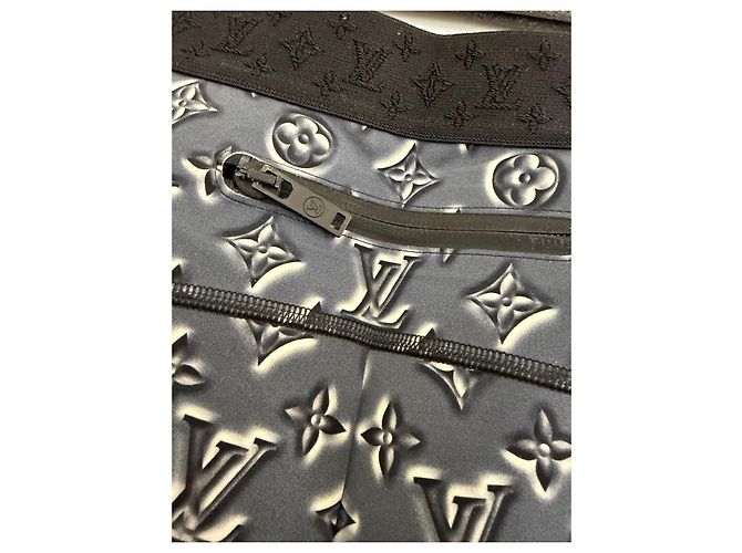 Pantalones Monogram Louis Vuitton Blanco Gris - vista 4