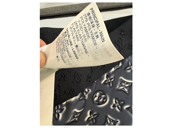Pantalones Monogram Louis Vuitton Blanco Gris - vista 7