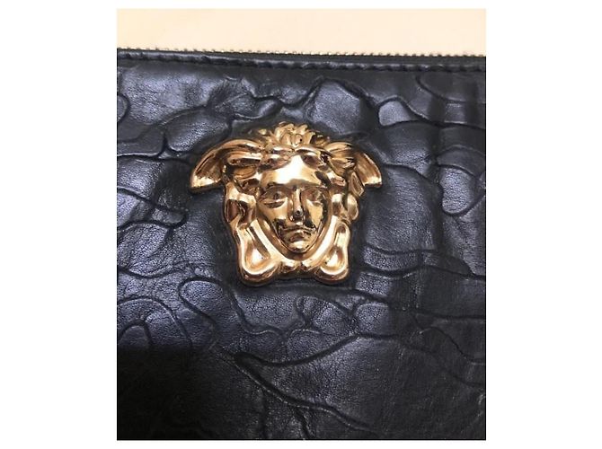Versace Clutch Medusa Negro - vista 2