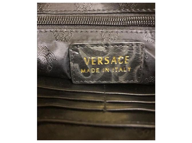 Versace Clutch Medusa Negro - vista 7
