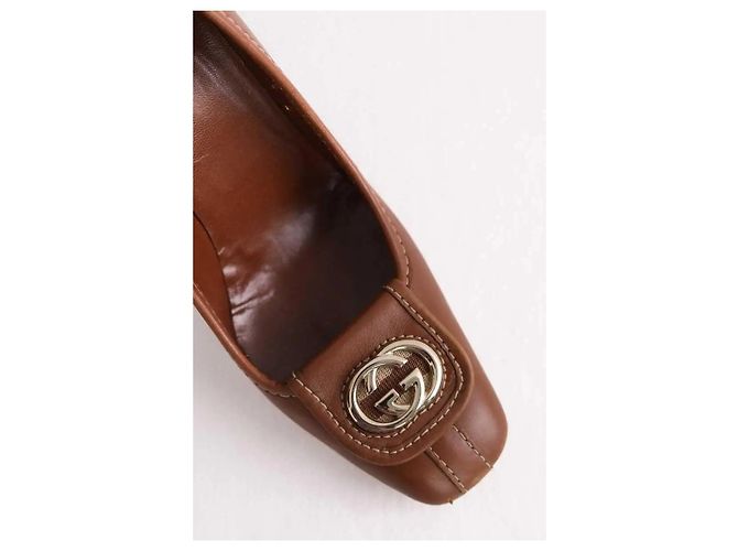 Gucci Tacchi marroni Marrone - vista 4