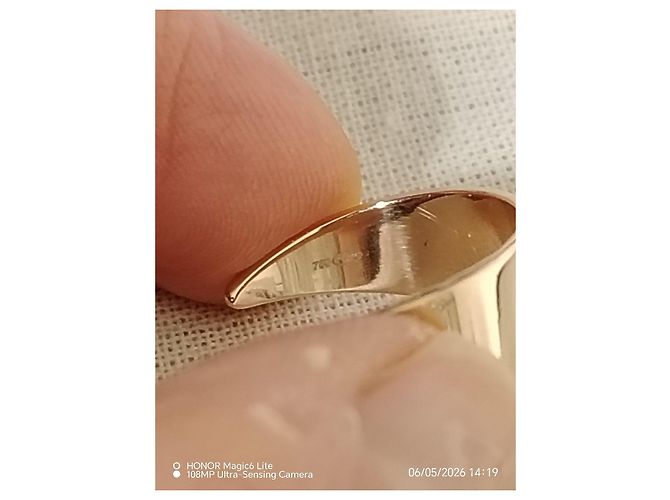 Ginette NY Bliss Anello in oro rosa D'oro - vista 5