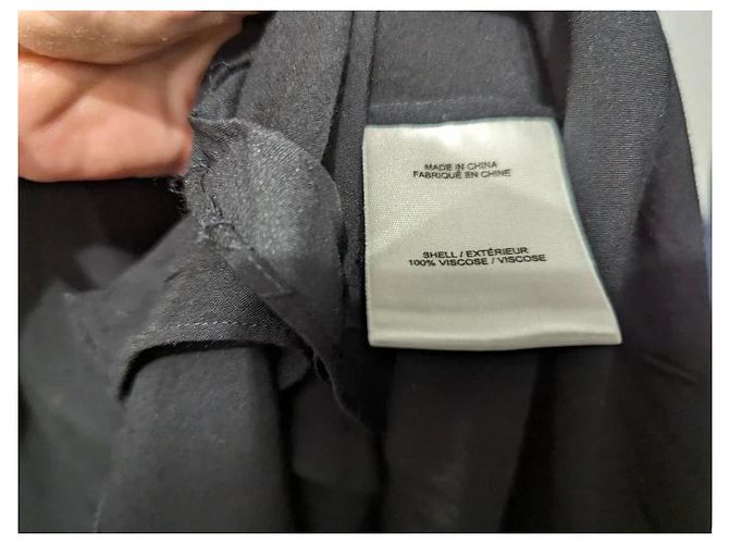 Helmut Lang Minimalistisches Schwarzes Kleid - Ansicht 4