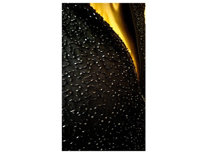Marvel by La Perla Vintage Abendkleid Schwarz - Ansicht 9