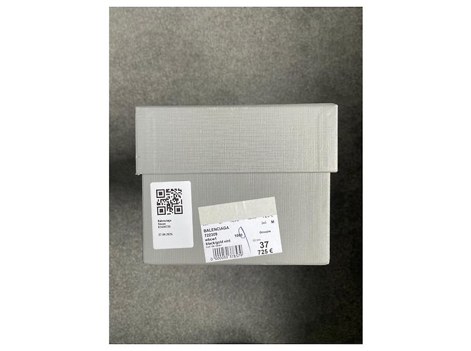 Balenciaga BB Sandali in Pelle Nera Nero - vista 13