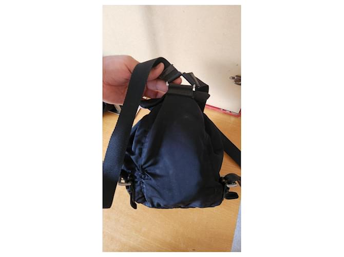 Prada Nylon Rucksack Schwarz - Ansicht 3