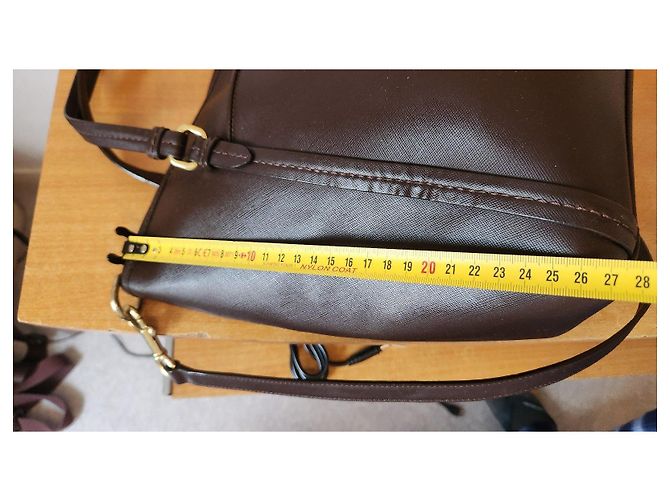 Coach Borsa Tote in Pelle Marrone - vista 4
