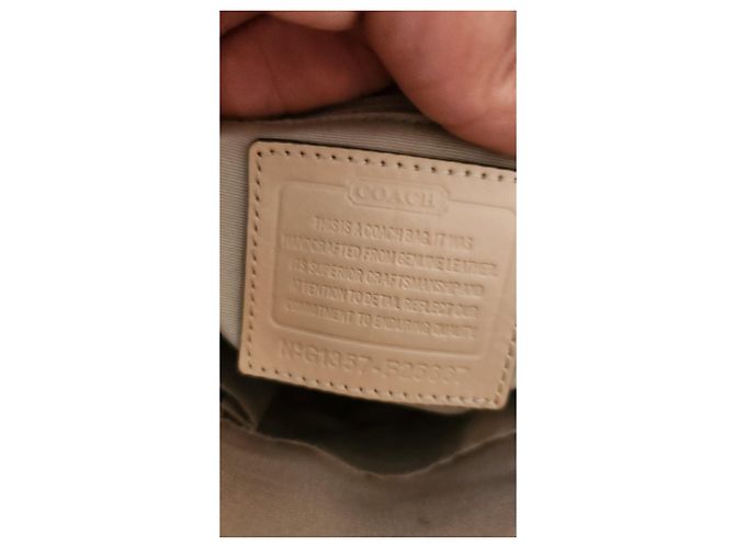 Coach Borsa Tote in Pelle Marrone - vista 6