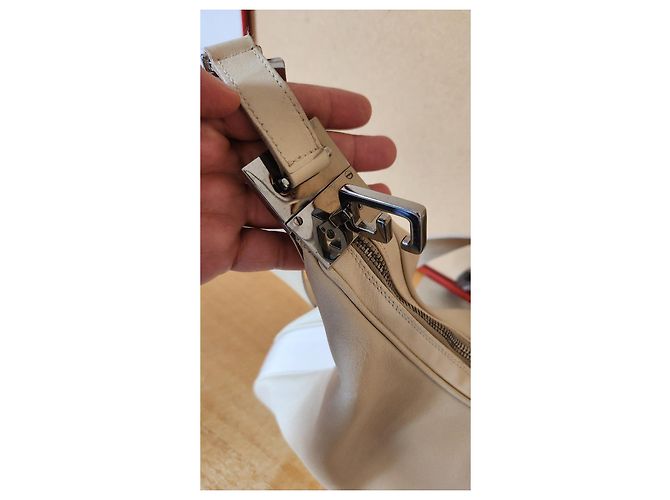 Gucci Borsa a Tracolla in Pelle Beige - vista 2